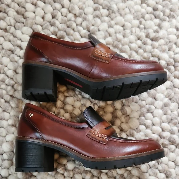 Pikololinos Llanes Loafer Cognac Size 38 Just Bought And Worn Only 2x - Picture 3 of 6